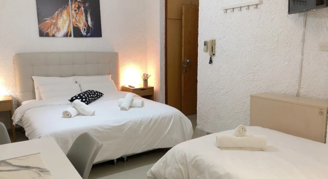 Трёхместный номер Deluxe с балконом Katerina apartments