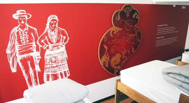 Кровать в общем номере (женский номер) с балконом Hostel 2300 Thomar