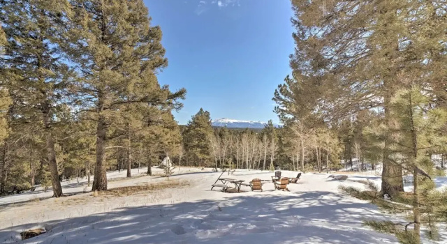 Log Cabin w/ Mountain Views ~ 30 Mi to Pikes Peak!, Buchen Sie Ferienhaus Freizeitgebiet North Slope Colorado