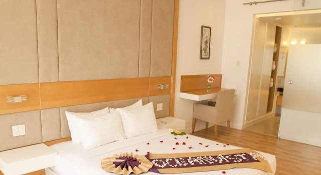 Апартаменты с 2 комнатами с балконом и с видом на сад Hotel,Căn Hộ Mũi Né Sea link