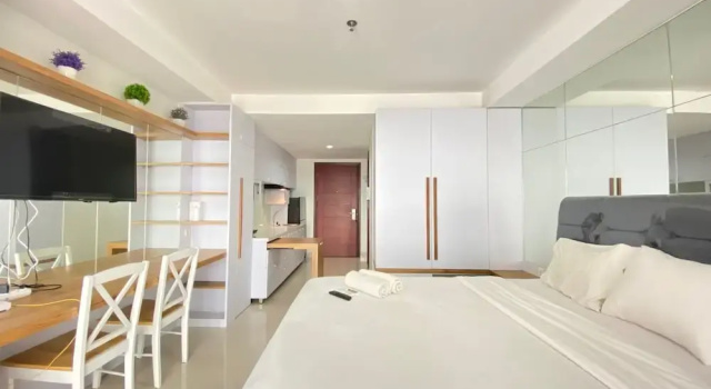 Modern & Comfy Studio Apartment at Tamansari Tera Residence, Đặt Căn hộ Bandung Kidul Java, gần Stasiun Hall Bus Terminal