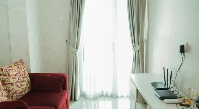 Номер Standard City View 1BR Apartment at Woodland Park Residence