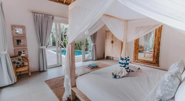 2 soveværelser i villa Escape