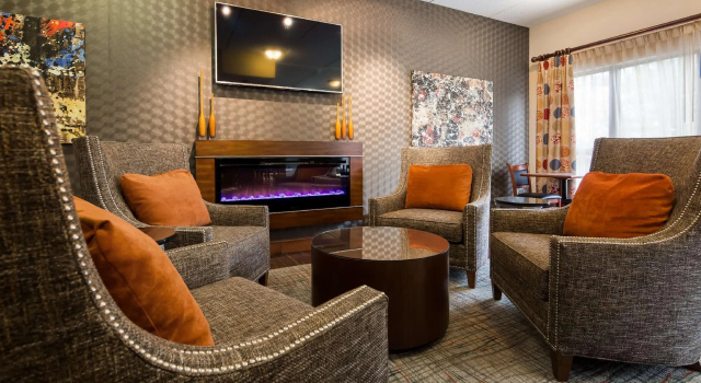 Best Western Delta Inn, Book Hotel Effingham hoteller med parkering, Parkering