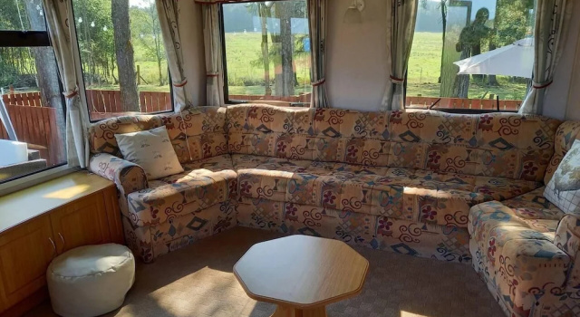 Lovely Semi-rural Caravan & Hot Tub - Sleeps Fam 6, Забронировать Дом для отпуска Виллы Ланарк, Вилла