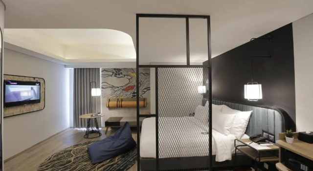 Standard- dobbelt værelse Luminor Hotel Purwokerto By WH