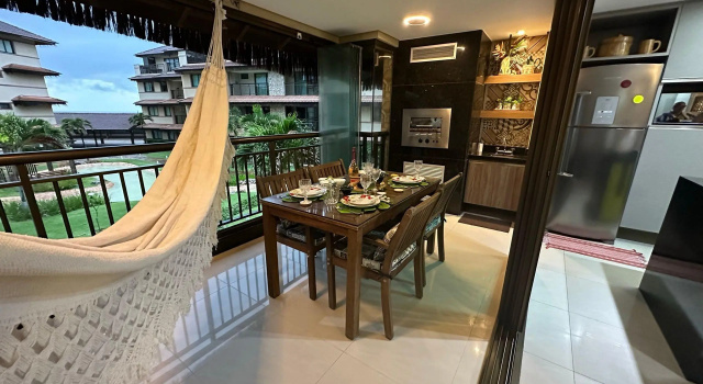 RIVIERA MANHATTAN - Luxuoso 4 quartos, varanda Gourmet, Забронировать Апартаменты/квартира Отели Сеара с парковкой, Парковка