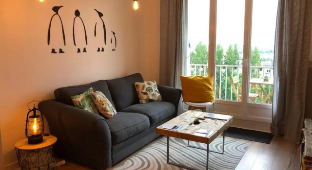 Апартаменты Appartement 4 étoiles, calme avec vue imprenable