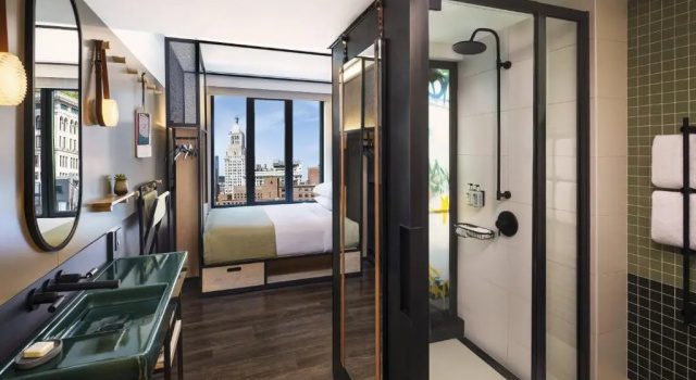 Двухместный номер Guest Moxy NYC East Village