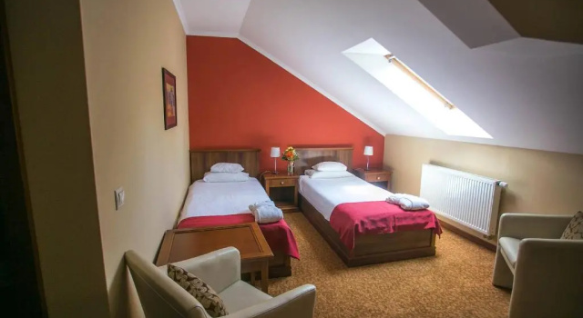 Двухместный номер Standard Мансарда Bassiana Hotel és Étterem