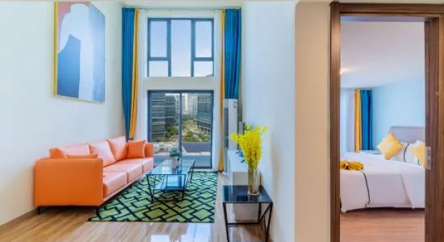 Люкс Deluxe Baidawu Apartment (Smart New City)