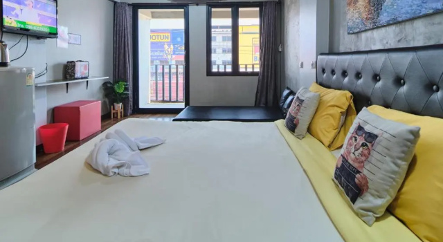 Двухместный номер Deluxe с балконом Bkk39 Airport hotel