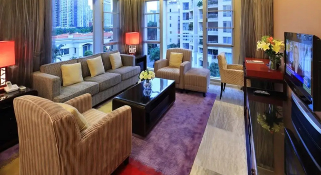 Апартаменты Executive с 3 комнатами Oakwood Gold Arch Residence Guangzhou