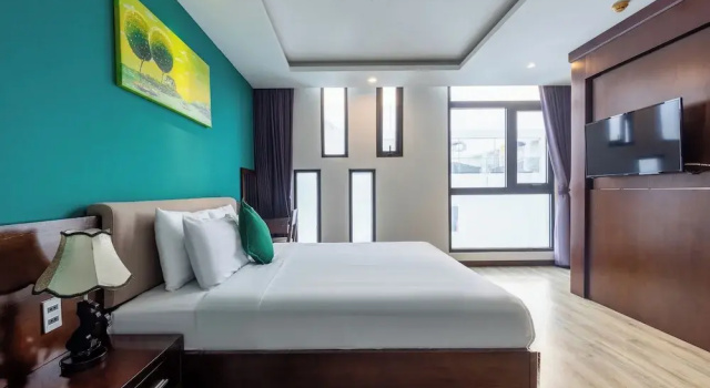 Двухместный люкс Golden Sun Hotel & Apartment by New Sky