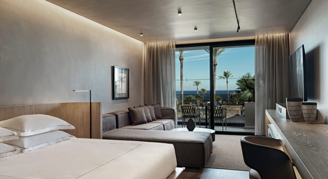 Люкс с видом на море Ammades All Suites Beach Hotel & Spa - Adults Only