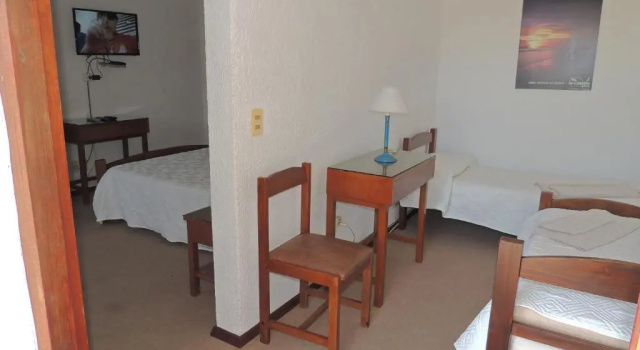 Четырёхместный номер Standard с балконом Hotel La Casona