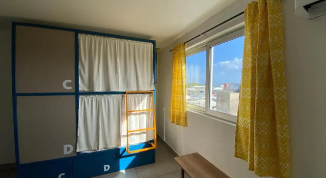 Кровать в общем номере (женский номер) Viajero San Andres Hostel