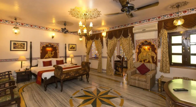 Umaid Bhawan - A Heritage Style Boutique Hotel, Забронировать Бутик-отель Бани-Парк Джайпур