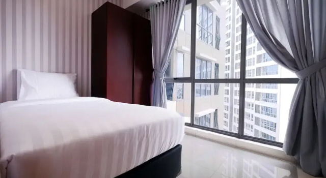 2 Br Apartment The Mansion Kemayoran Tower Emerald, Boek Appartement Kemayoran 