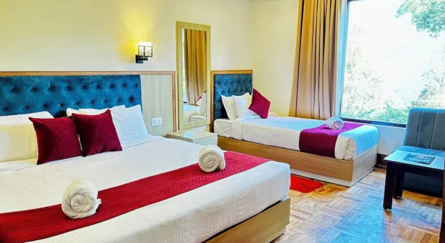 Люкс Kunden Fortune Resort a Scenic Nature Stay near Gangtok 15 mins from MG Marg