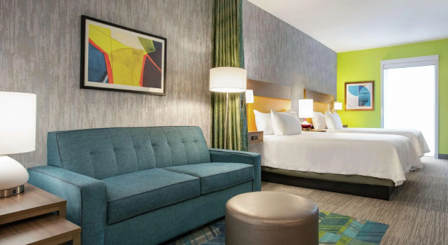 Четырёхместная студия Home2 Suites by Hilton Dayton/Beavercreek