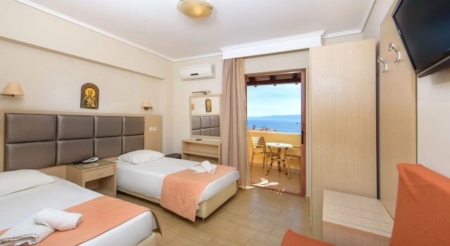 Двухместный номер Standard с видом на море Hotel Princess