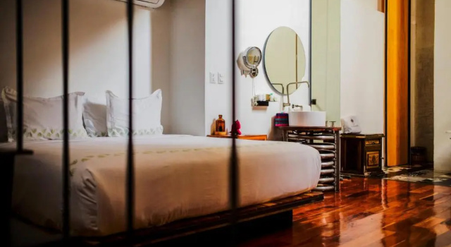 Люкс с балконом Hotel Los Amantes