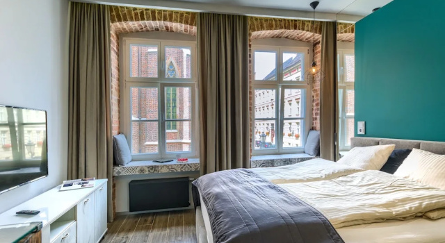 Двухместный люкс с видом на город 2/3 APARTMENTS Old Town