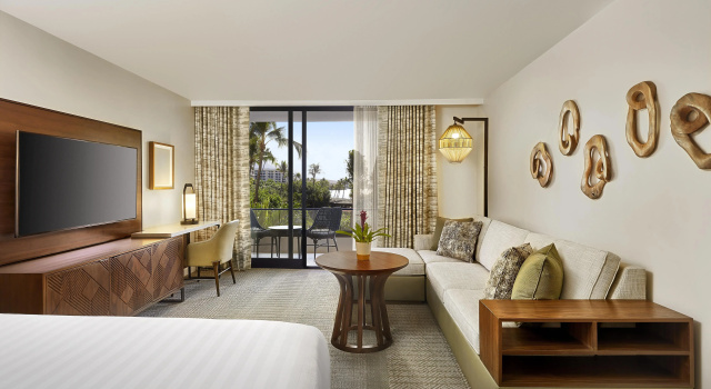 Двухместный номер с частичным видом на океан Hyatt Regency Maui Resort & Spa