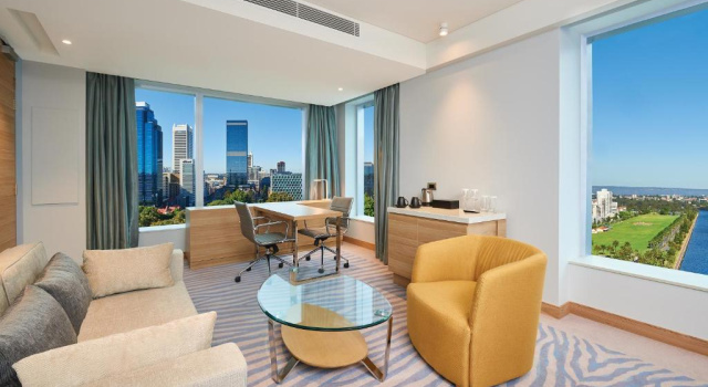 Двухместный номер Deluxe Doubletree By Hilton Perth Waterfront