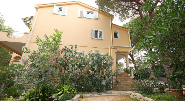 Apartment Dino - apartments with hot tub: A1 Novalja, Island Pag