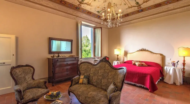 Номер Deluxe Agriturismo Villa Ulivello in Chianti