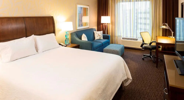Двухместный номер Deluxe с видом на реку Hilton Garden Inn Sioux Falls Downtown