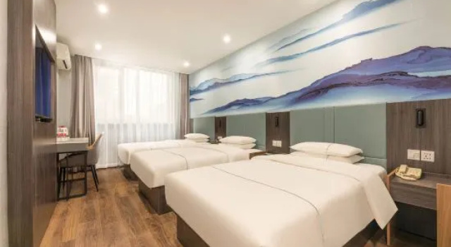 Трёхместный номер Standard Jinjiang Inn Suzhou Taihu Xukou