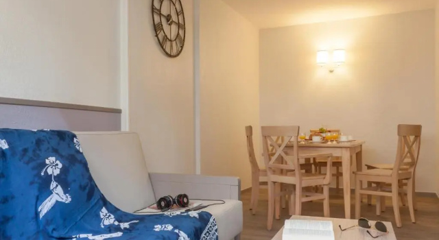 Студия с балконом Résidence Pierre & Vacances La Promenade des Bains