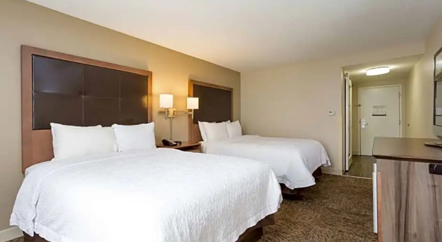 Четырёхместный люкс c 1 комнатой Hampton Inn Havelock