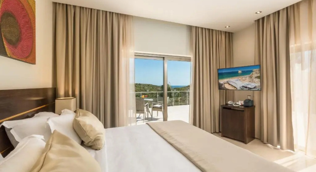 Люкс с видом на море Caneiros Luxury House & Suites