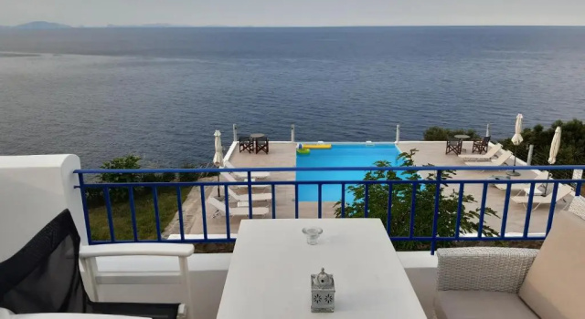Двухместный номер Deluxe с видом на море Kapetaniou Apartments