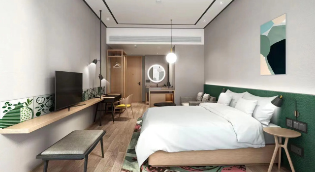 Номер Standard Hilton Garden Inn Tianjin Huayuan