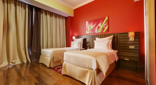 Люкс Presidential Abidos Hotel Apartment Dubai Land