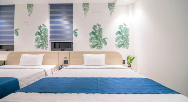 Двухместный семейный номер Standard Bin Bin Hotel 17 Near GS Metro City