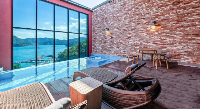 Номер Standard c 1 комнатой Tongyeong Saryangdo Elphis36 Poolvilla