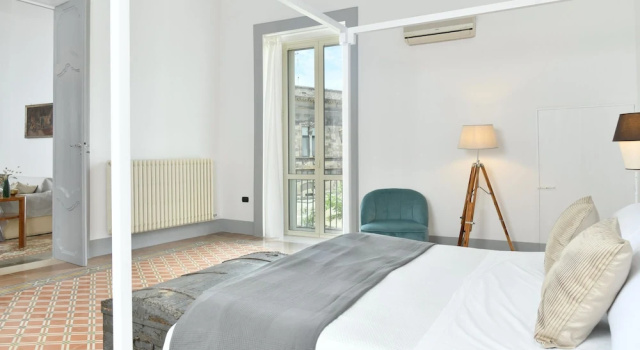 Люкс с балконом и с видом на сад Dimora Duchessina Suites de Charme