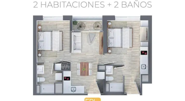 Люкс Epicentro Suites Apart Hotel - Temuco