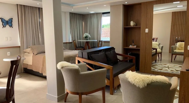 Loft Vale das Montanhas - Gramado - RS, Забронировать Апартаменты/квартира Отели Грамаду с парковкой, Парковка