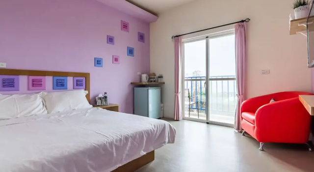 Двухместный номер Standard с балконом и с видом на океан Tropical island B&B