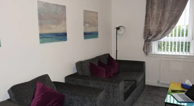 One Bedroom Apartment by Klass Living Serviced Accommodation Blantyre - Welsh Drive Apartment with Wifi