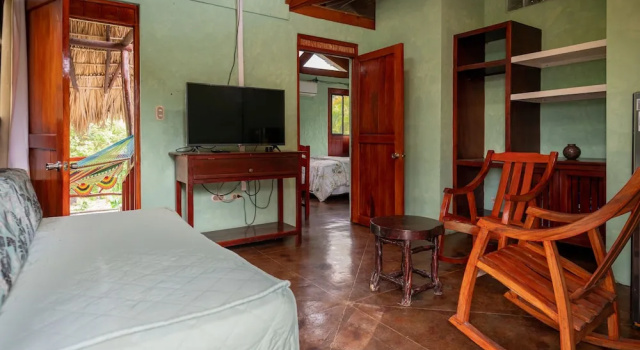 Семейный люкс c 1 комнатой с видом на озеро Hacienda Puerta del Cielo Eco Lodge & Spa