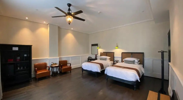 Номер Deluxe с видом на сад Guangzhou Nansha Stone Inn