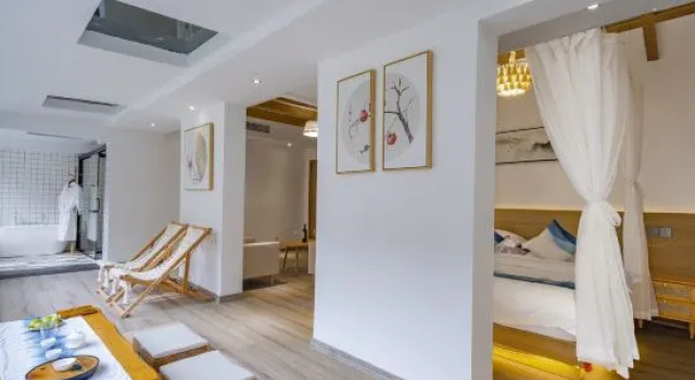 Люкс Deluxe Fanjingshan Mountain and River Sample Homestay